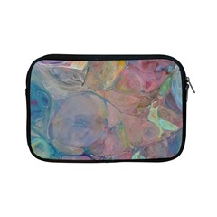 Marbled Pebbles Apple Ipad Mini Zipper Cases by kaleidomarblingart