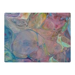 Marbled Pebbles Double Sided Flano Blanket (mini)  by kaleidomarblingart