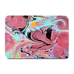 Abstract Marble Plate Mats by kaleidomarblingart