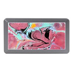 Abstract Marble Memory Card Reader (mini) by kaleidomarblingart