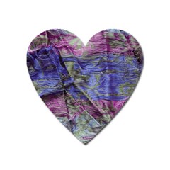 Warp and weft Heart Magnet