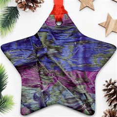 Warp and weft Star Ornament (Two Sides)