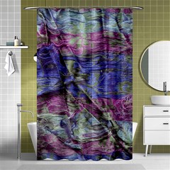 Warp and weft Shower Curtain 48  x 72  (Small) 