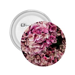 Pink Hydrangea 2 25  Buttons by kaleidomarblingart