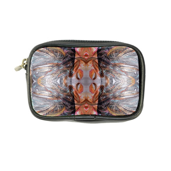 Abstract marbling symmetry Coin Purse