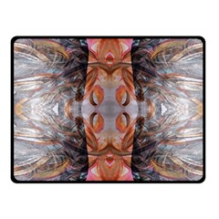 Abstract Marbling Symmetry Fleece Blanket (small) by kaleidomarblingart