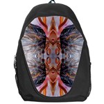 Abstract marbling symmetry Backpack Bag Front