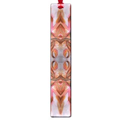 Abstract marbling symmetry Large Book Marks