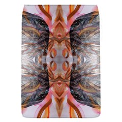 Abstract marbling symmetry Removable Flap Cover (S)