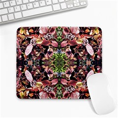 Shrubs Repeats Large Mousepads by kaleidomarblingart