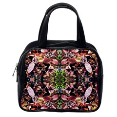 Shrubs Repeats Classic Handbag (one Side) by kaleidomarblingart