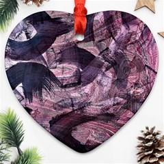  Abstract Marbling Ornament (heart) by kaleidomarblingart