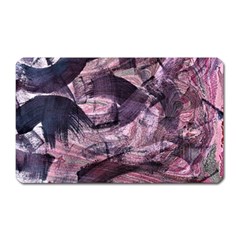  Abstract Marbling Magnet (rectangular) by kaleidomarblingart