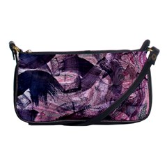  Abstract Marbling Shoulder Clutch Bag by kaleidomarblingart