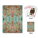 Emerald Marbling Playing Cards Single Design (Rectangle) Back