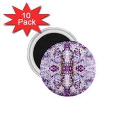 Intricate Lilac 1 75  Magnets (10 Pack)  by kaleidomarblingart