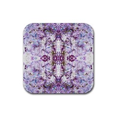 Intricate Lilac Rubber Coaster (Square) 