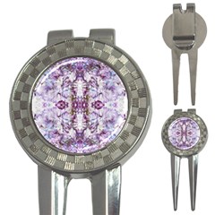 Intricate Lilac 3-in-1 Golf Divots