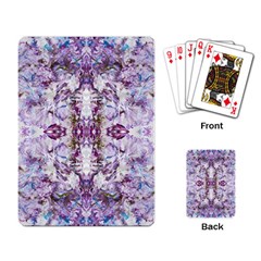 Intricate Lilac Playing Cards Single Design (Rectangle)