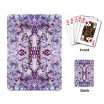 Intricate Lilac Playing Cards Single Design (Rectangle) Back