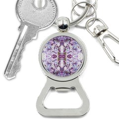 Intricate Lilac Bottle Opener Key Chain