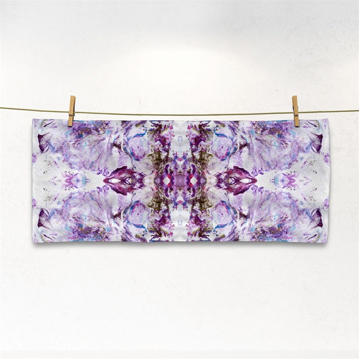 Intricate Lilac Hand Towel