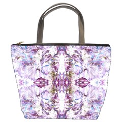 Intricate Lilac Bucket Bag