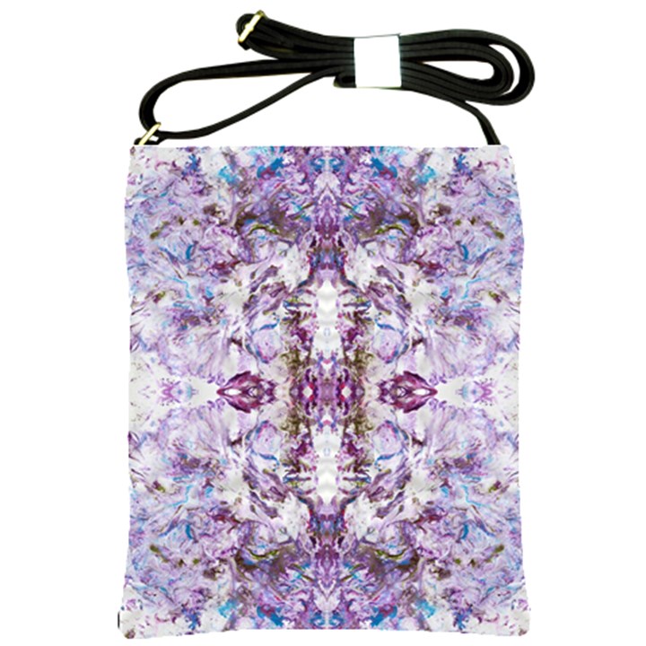 Intricate Lilac Shoulder Sling Bag