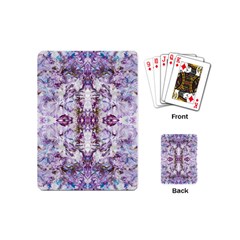 Intricate Lilac Playing Cards Single Design (Mini)