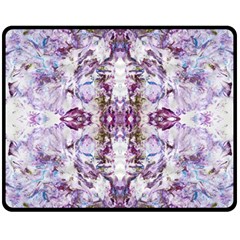 Intricate Lilac Double Sided Fleece Blanket (Medium) 