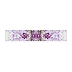 Intricate Lilac Flano Scarf (mini) by kaleidomarblingart