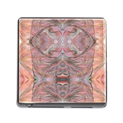 Pink Arabesque Iv Memory Card Reader (square 5 Slot) by kaleidomarblingart