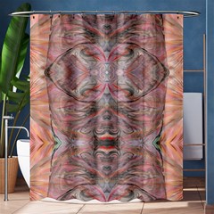 Pink Arabesque Iv Shower Curtain 60  X 72  (medium)  by kaleidomarblingart