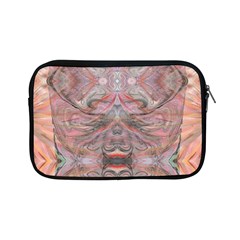 Pink Arabesque Iv Apple Ipad Mini Zipper Cases by kaleidomarblingart