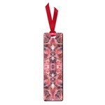 Red arabesque Small Book Marks Front