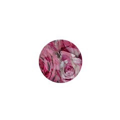 Roses Marbling  1  Mini Buttons by kaleidomarblingart