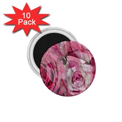 Roses Marbling  1 75  Magnets (10 Pack)  by kaleidomarblingart