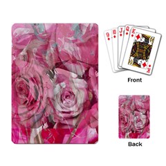 Roses Marbling  Playing Cards Single Design (rectangle) by kaleidomarblingart