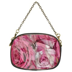 Roses Marbling  Chain Purse (two Sides) by kaleidomarblingart