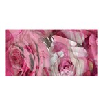 Roses Marbling  Satin Wrap Front