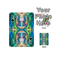 Velvet Repeat Playing Cards 54 Designs (mini) by kaleidomarblingart