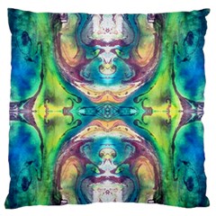 Velvet Repeat Standard Flano Cushion Case (two Sides) by kaleidomarblingart