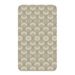 Bright Silver Flowers Motif Pattern Memory Card Reader (rectangular) by dflcprintsclothing