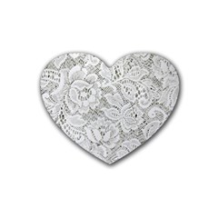 Lacy Heart Coaster (4 Pack)  by LW323