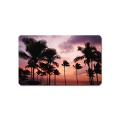 Palm Trees Magnet (name Card) by LW323