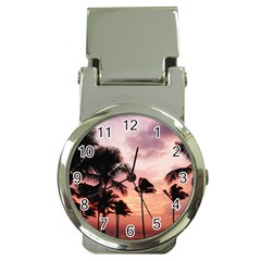 Palm Trees Money Clip Watches by LW323