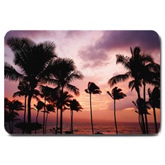 Palm Trees Large Doormat  by LW323