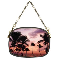 Palm Trees Chain Purse (two Sides) by LW323