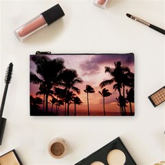 Palm Trees Cosmetic Bag (small) by LW323