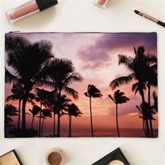 Palm Trees Cosmetic Bag (xxl) by LW323